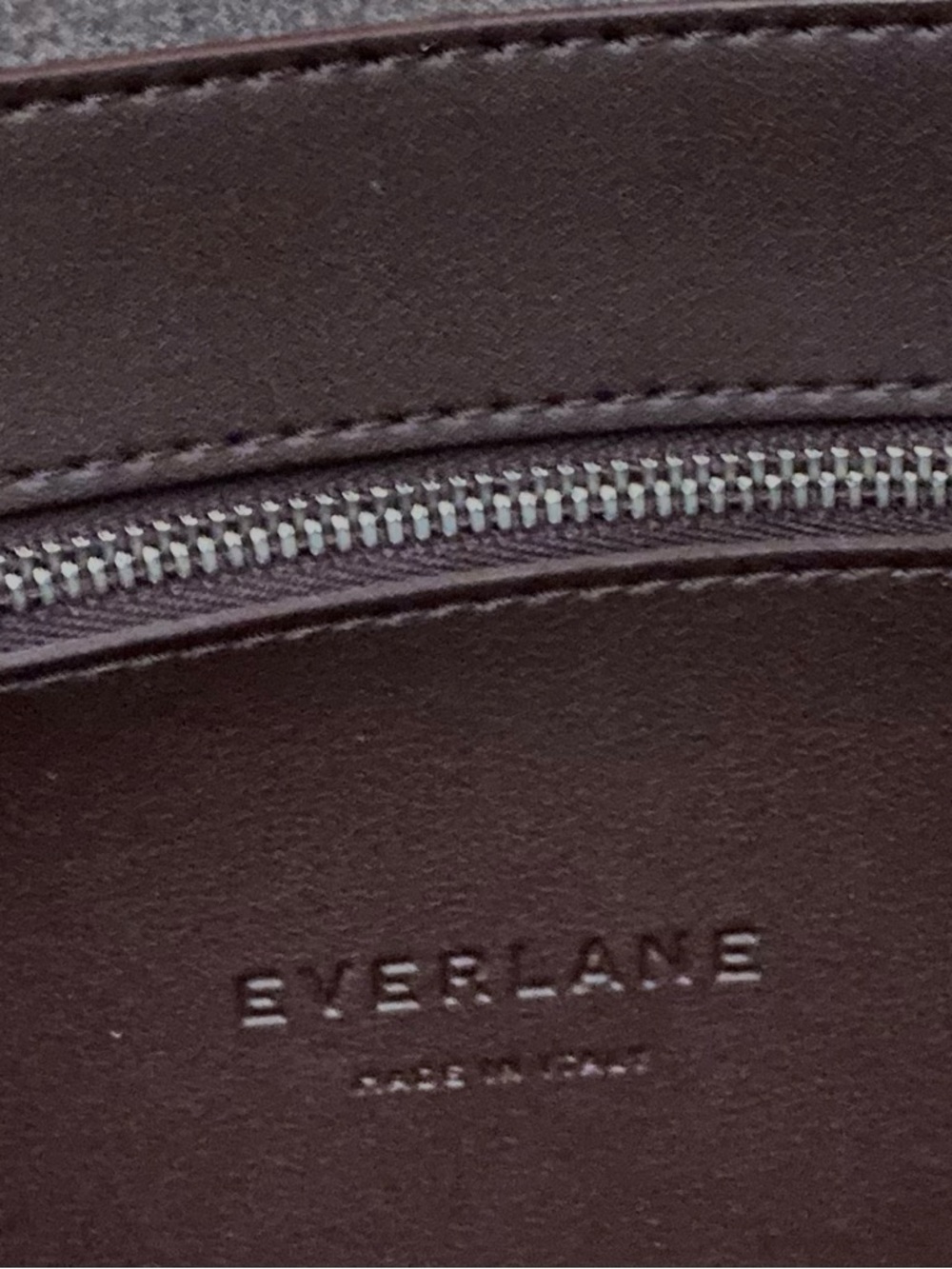 $275 Everlane Made in Italy Dark Brown The New Day Market Tote Bag XL Size - Picture 14 of 15